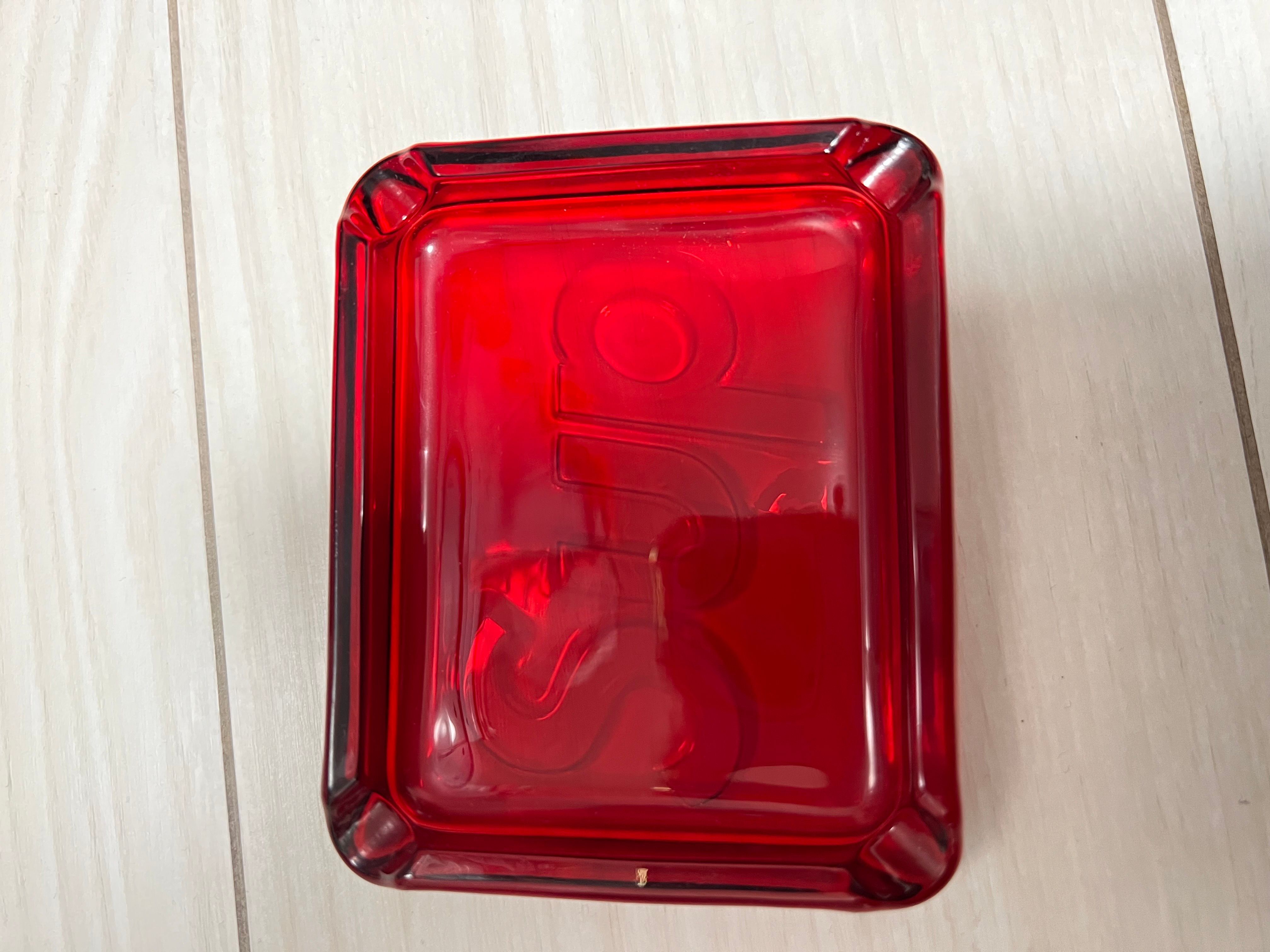 Supreme Debossed Glass Ashtray 