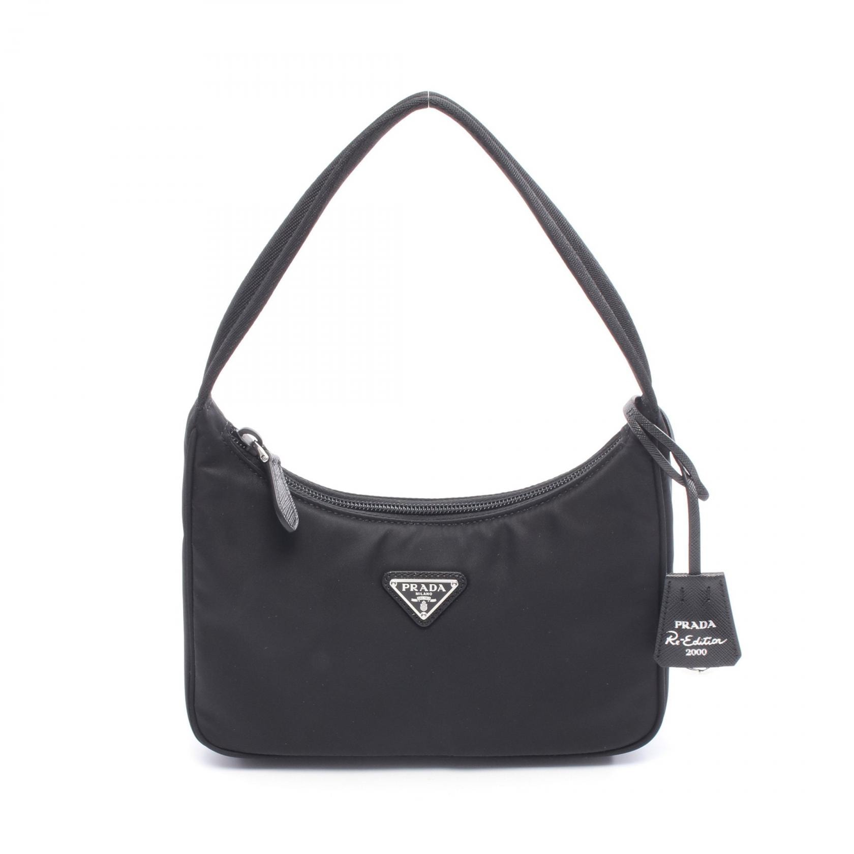 プラダ PRADA Mini Re-Edition 2000 Re-Nylon ハンドバッグ バッグ ナイロン レディース ブラック系 1NE515RDH0F0002 【新品】