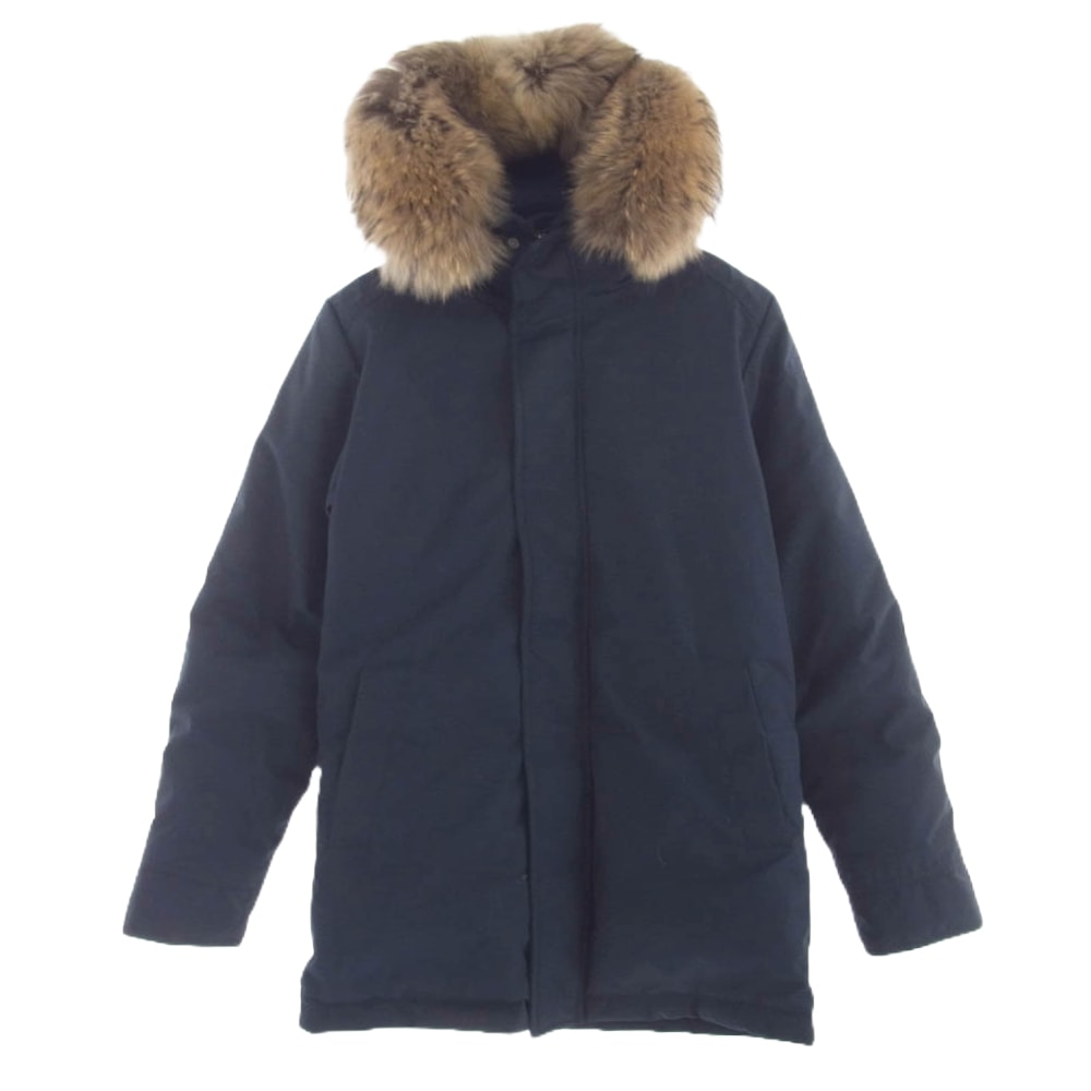 Pyrenex ピレネックス ダウンジャケット CFJPN1800060 ANNECY FUR JACKET ダウンジャケット ネイビー系 S【中古】