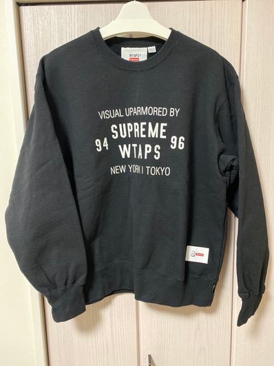 Supreme / WTAPS Crewneck "Black" 21274SPD-CSM03S