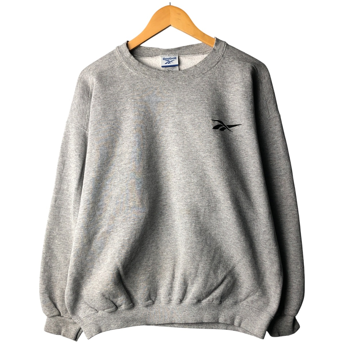 古着 00年代~ リーボック Reebok ワンポイントロゴスウェットシャツ トレーナー USA製 メンズM相当/eaa599101