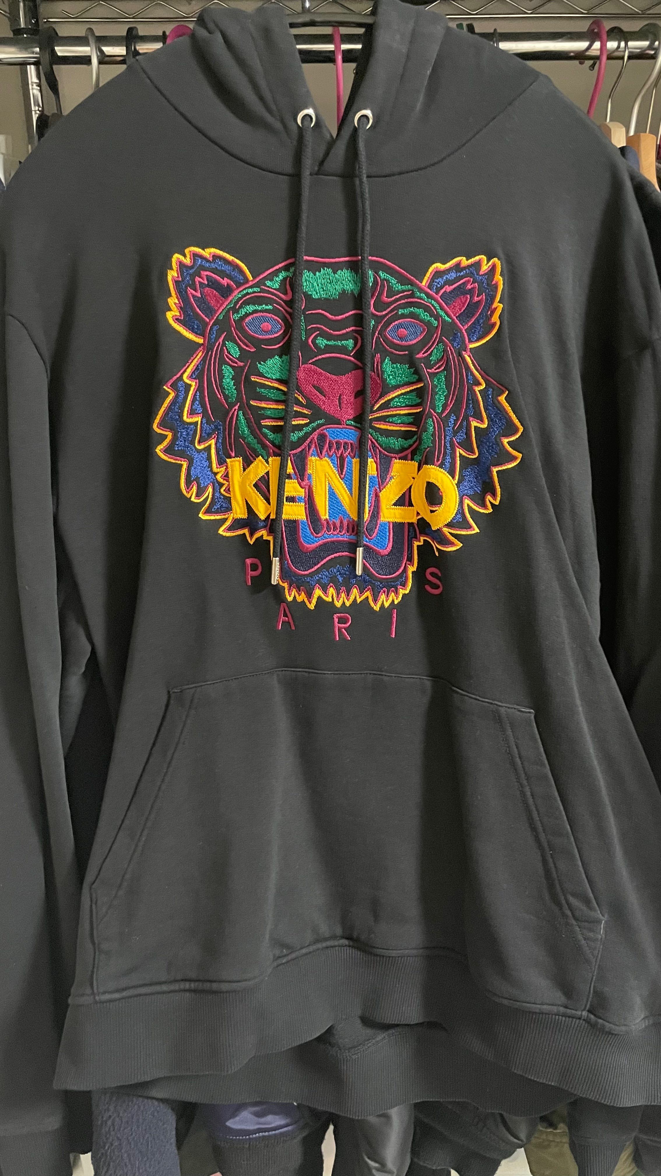 KENZO Hooded SweatShirt Tiger Tiger "Black"