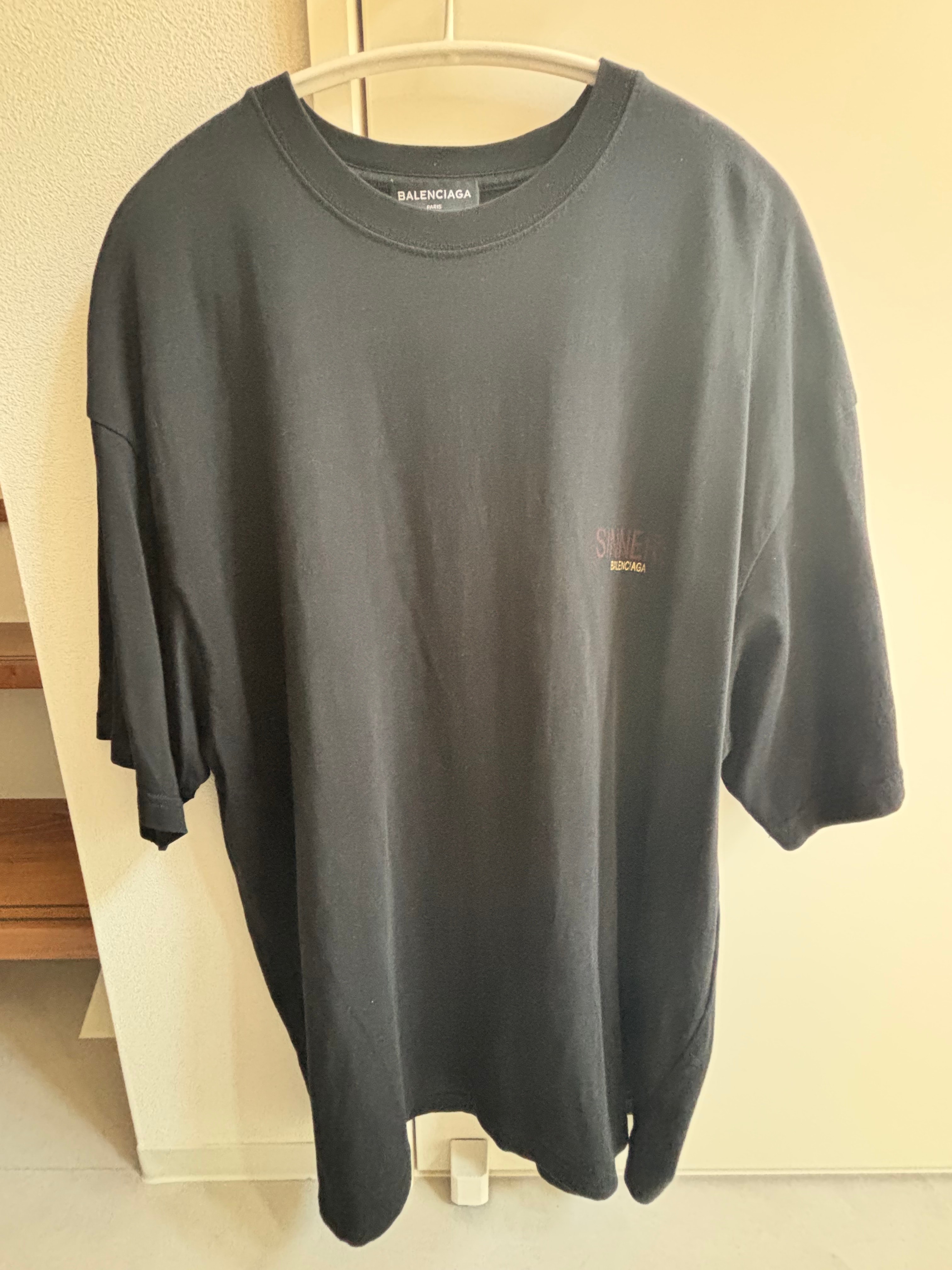 BALENCIAGA SINNERS Tシャツ ブラック