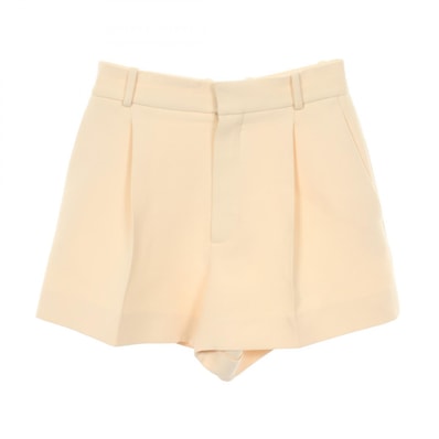 ディオール Dior ショート パンツ 衣料品 ボトムス ウール シルク レディース アイボリー系 051P48A1166 【中古】
