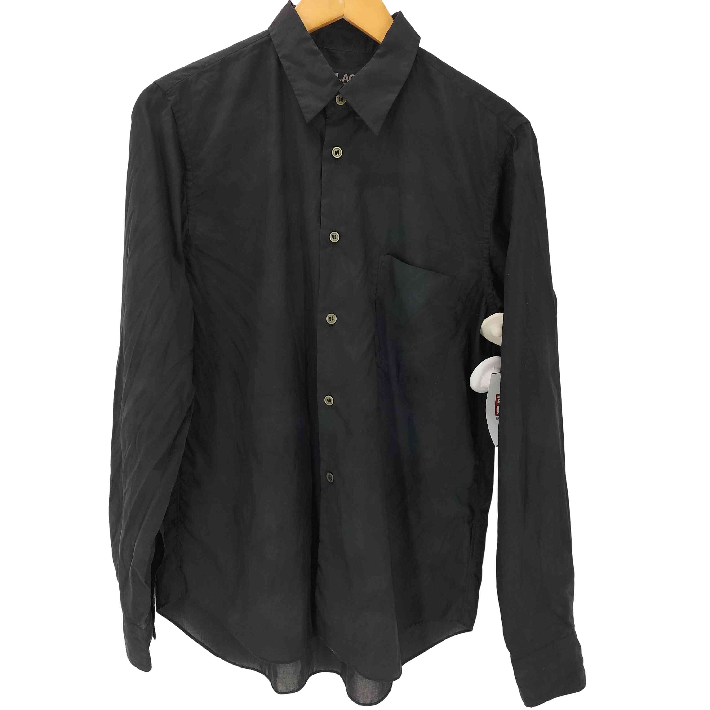 AD2018 特殊加工 L/S シアー ポリ シャツ【1140350660079】