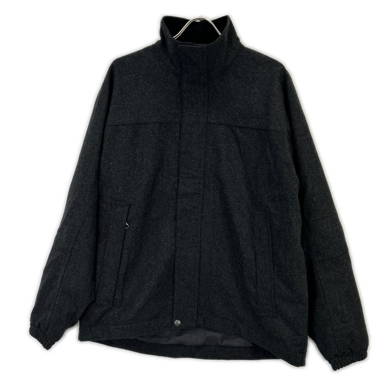 ノースフェイス NP72561 チャコール ウーリー ハイドレナ ジャケット L