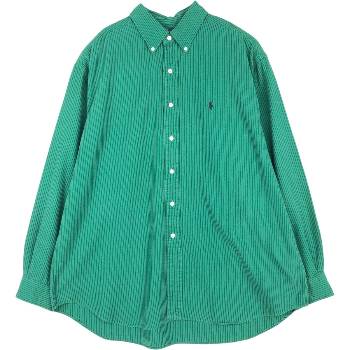 古着 ラルフローレン Ralph Lauren BLAIRE 長袖 ボタンダウンストライプシャツ メンズXL相当/eaa676603