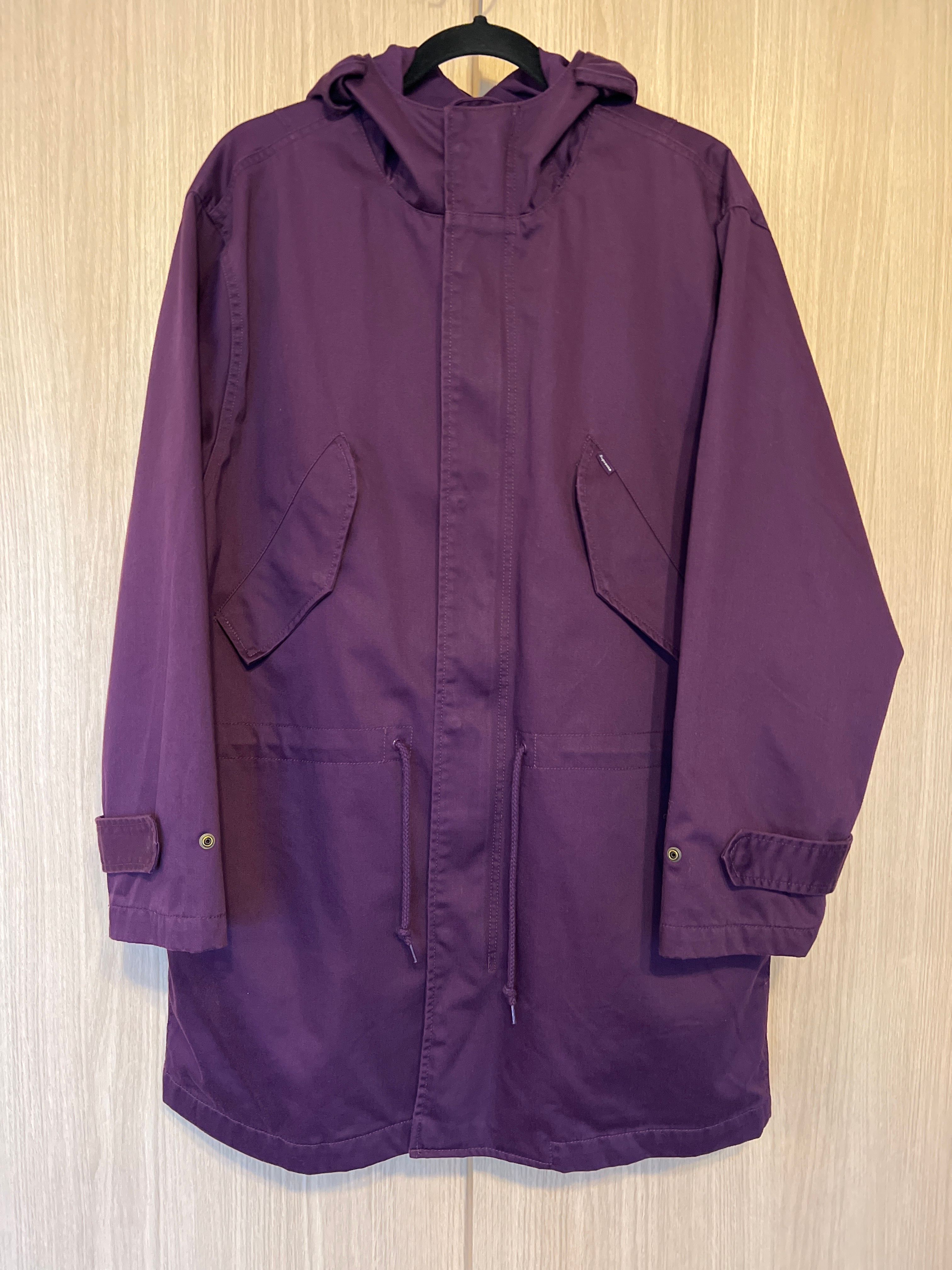Supreme Hooded Facemask Parka "Purple"