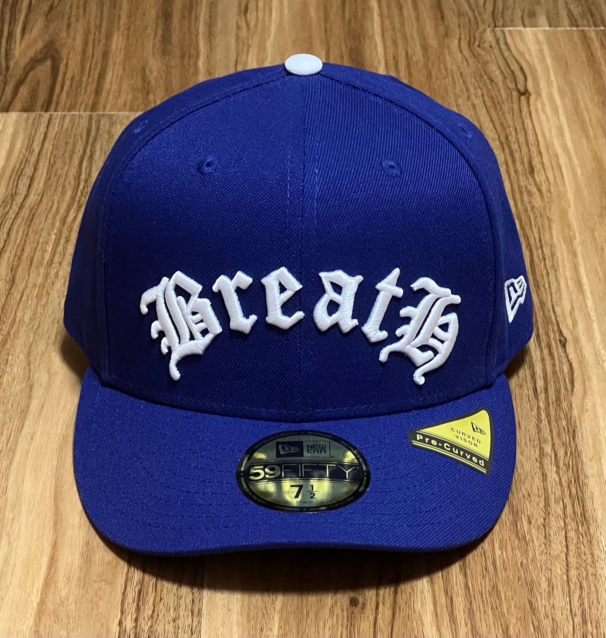 BREATH x NEW ERA Old English Logo 59Fifty "Royal"