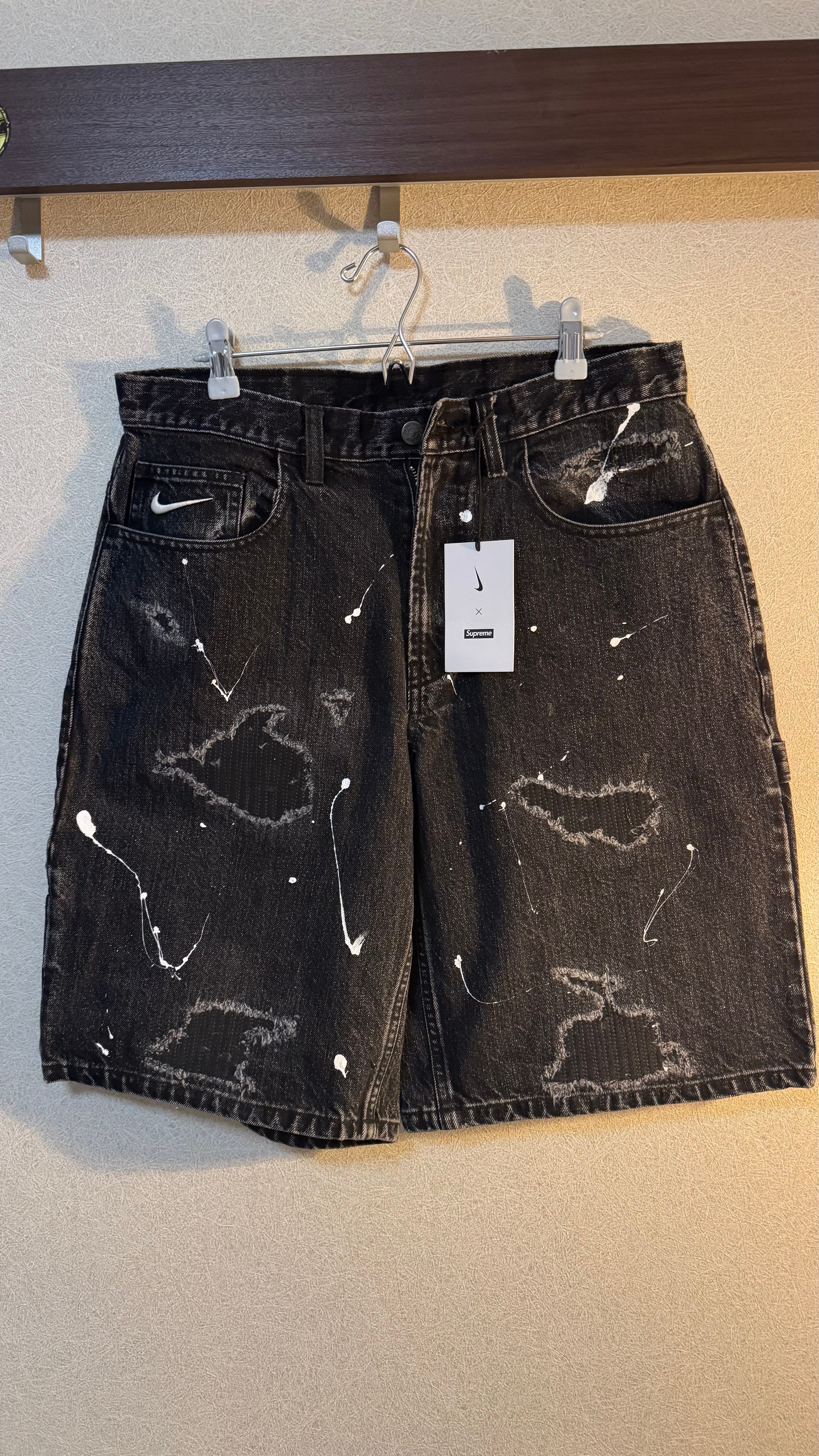 Supreme x Nike Denim Short "Black"