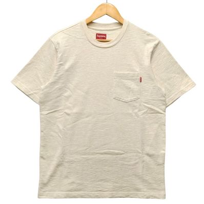 SUPREME シュプリーム S/S Pocket Tee ポケット Tシャツ ナチュラル サイズS 正規品 / 51980