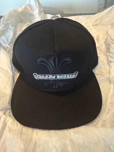 Chrome Hearts Cemetery Cross Cross Ball Cap Black レシート有 新品未使用