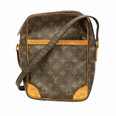 【6dc2758】ルイヴィトン ショルダーバッグ モノグラム ダヌーブMM M45264 ブラウン【中古】レディース