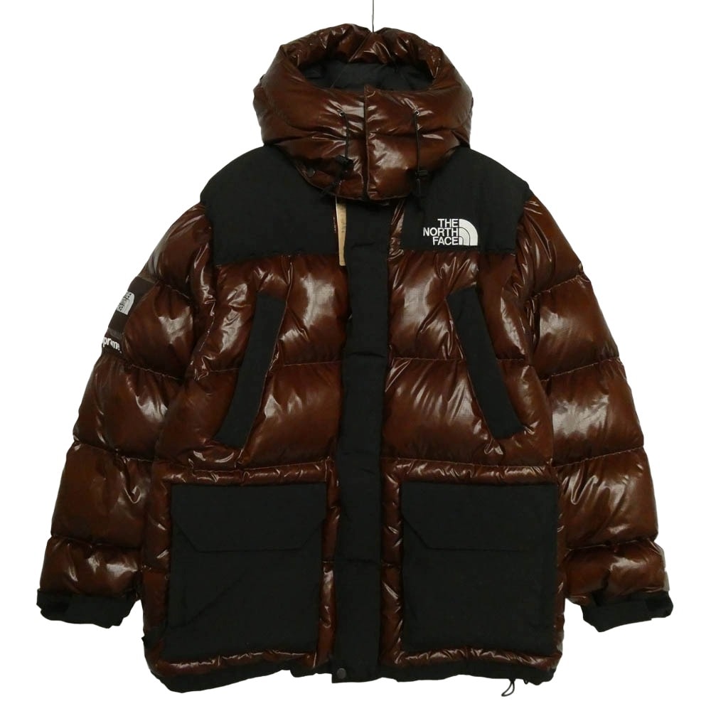 Supreme シュプリーム ダウンジャケット THE NORTH FACE ND52206I 22AW 700-Fill Down Parka ノースフェイス 700フィル ダウンパーカ ダウンジャケット ブラウン系 L【新古品】【未使用】【中古】