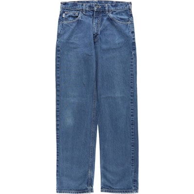 古着 カーハート Carhartt FRシリーズ テーパードデニムパンツ USA製 メンズw34相当/eaa667693