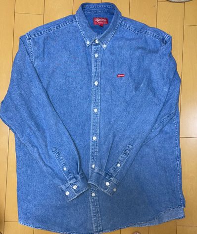 Supreme Small Box Shirt "Denim" (22SS)