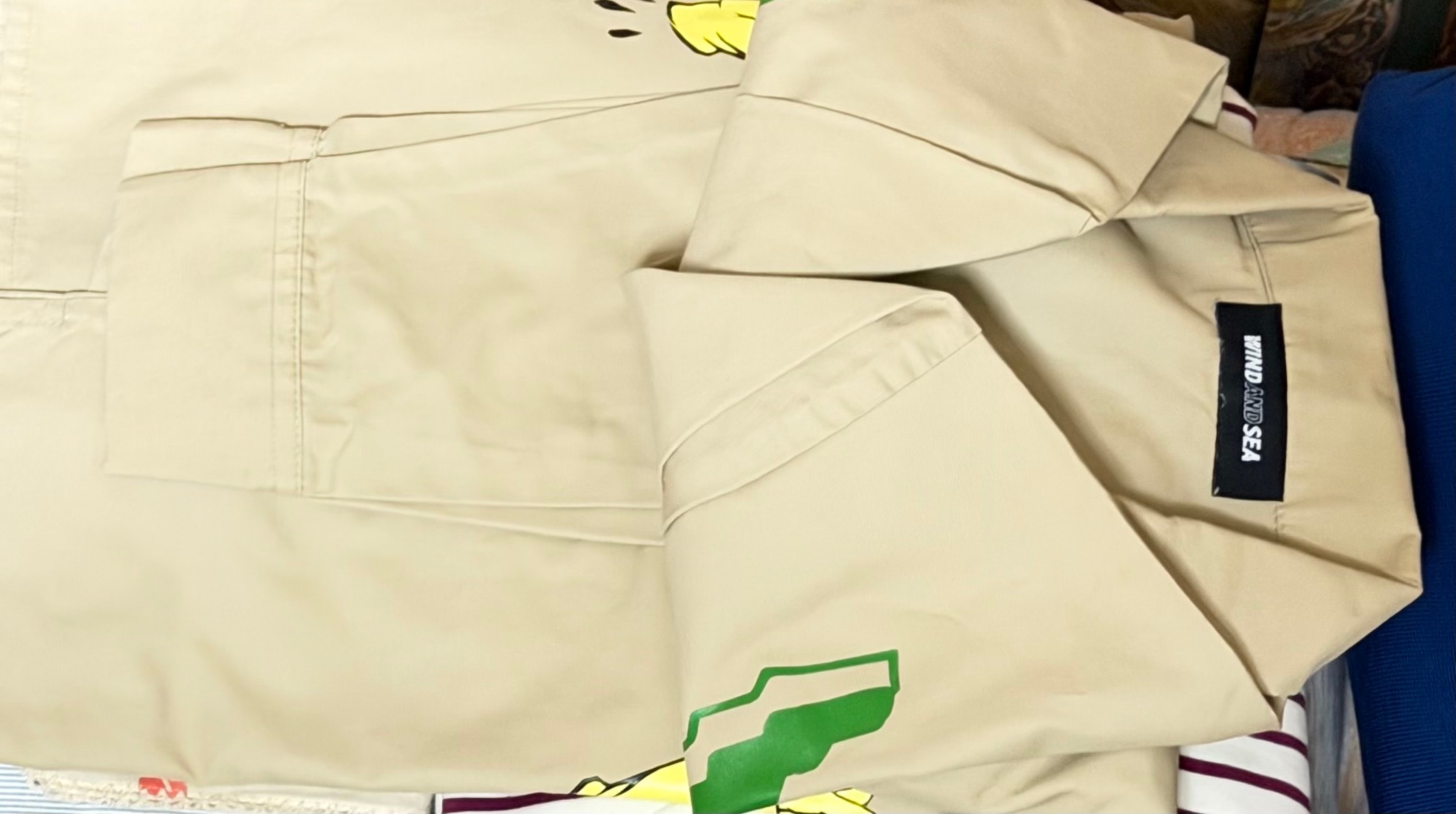 WIND AND SEA KOICHIRO TAKAGI X WDS OPEN COLOR SHIRT "Khaki"