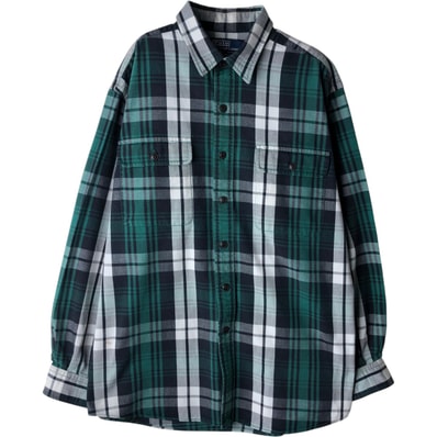 古着 ラルフローレン Ralph Lauren POLO by Ralph Lauren SPORT WHITFIELD 長袖 コットンチェックシャツ メンズL相当/eaa618568