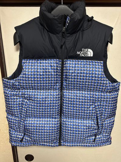 Supreme x The North Face Studded Nuptse Vest "Royal"