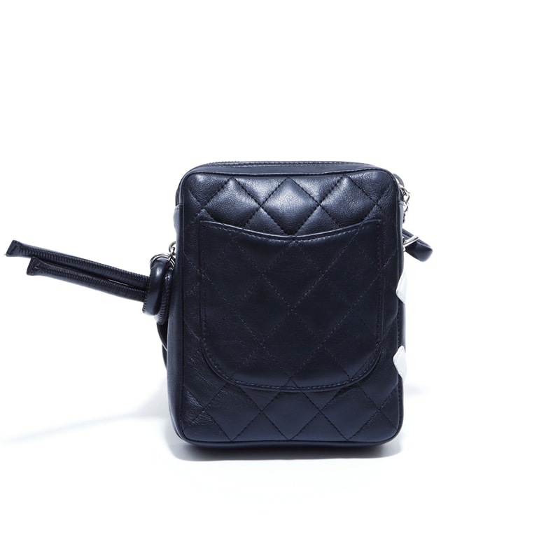 シャネル CHANEL ミニ カンボン ショルダー 2004-2005年 ショルダーバッグ カーフ【中古】