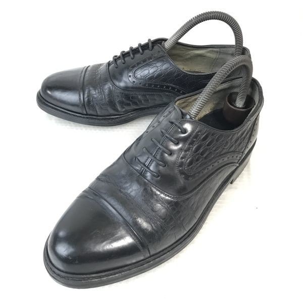 リーガル/REGAL★Imperial Grade/高級モデル/本革/グッドイヤー製法/ストレートチップ【25.0E/黒/BLACK】ビジネス/dress shoes◆E-171