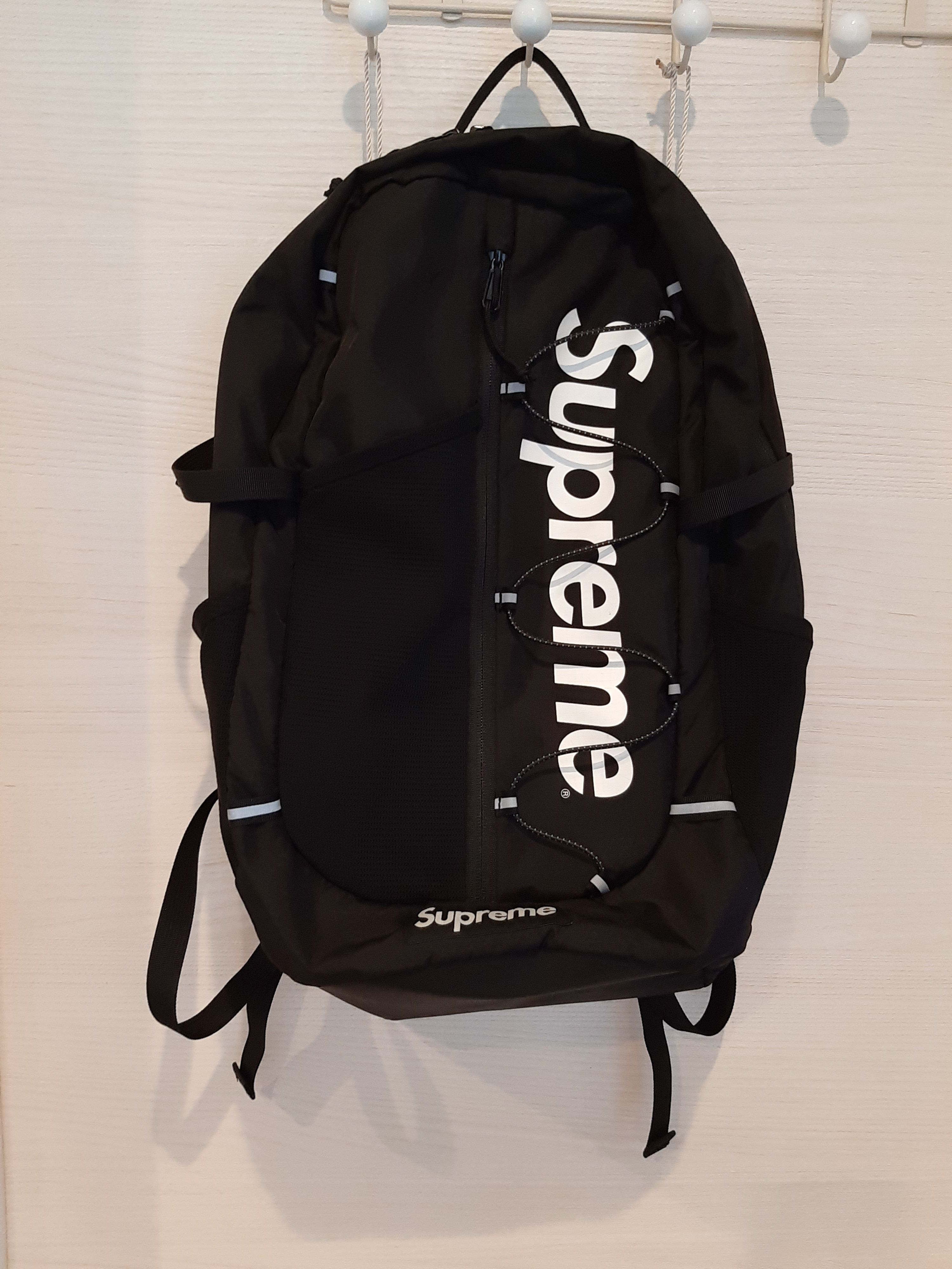 Supreme 2017SS Backpack "Black"