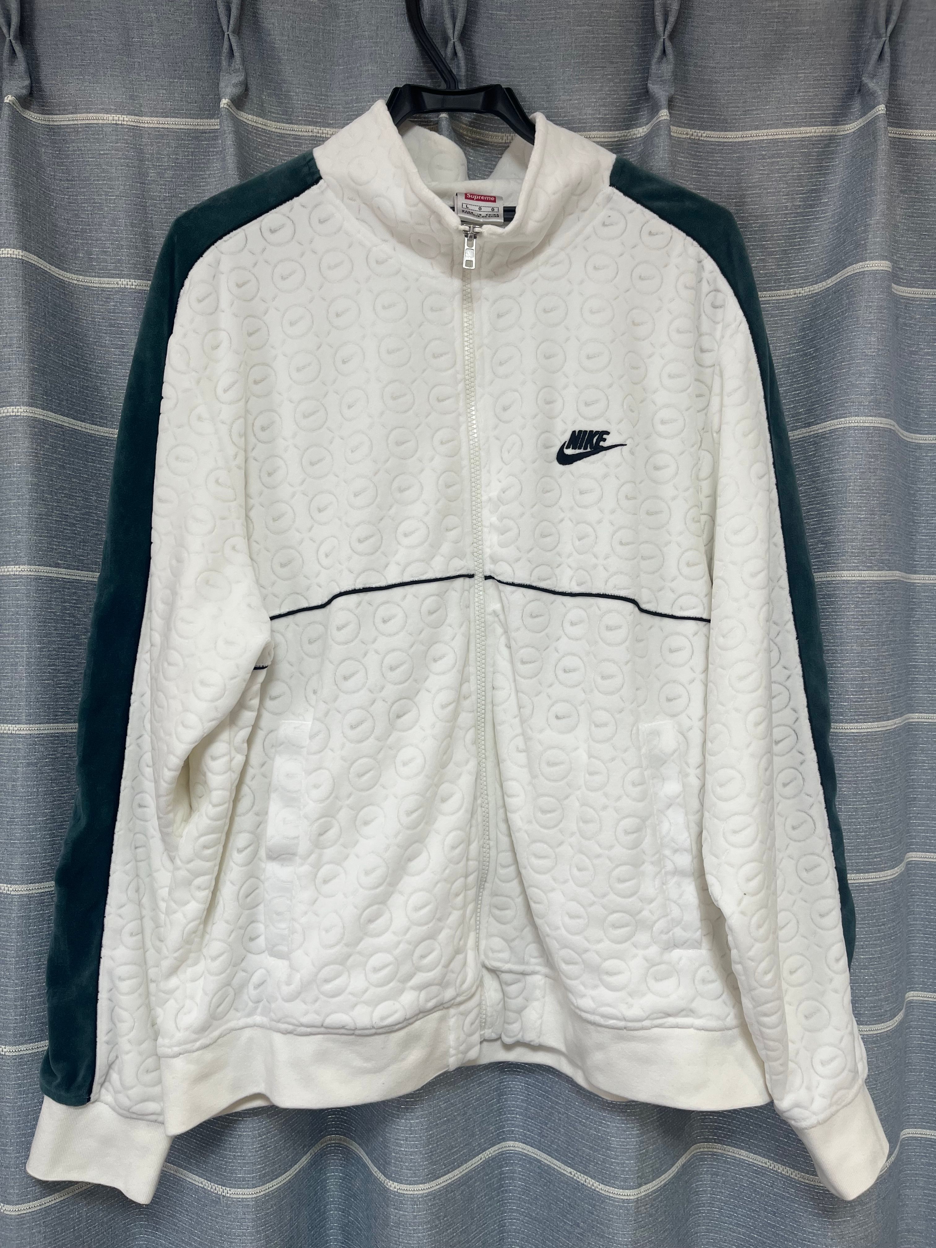 Supreme / Nike® Velour Track Jacket "White"