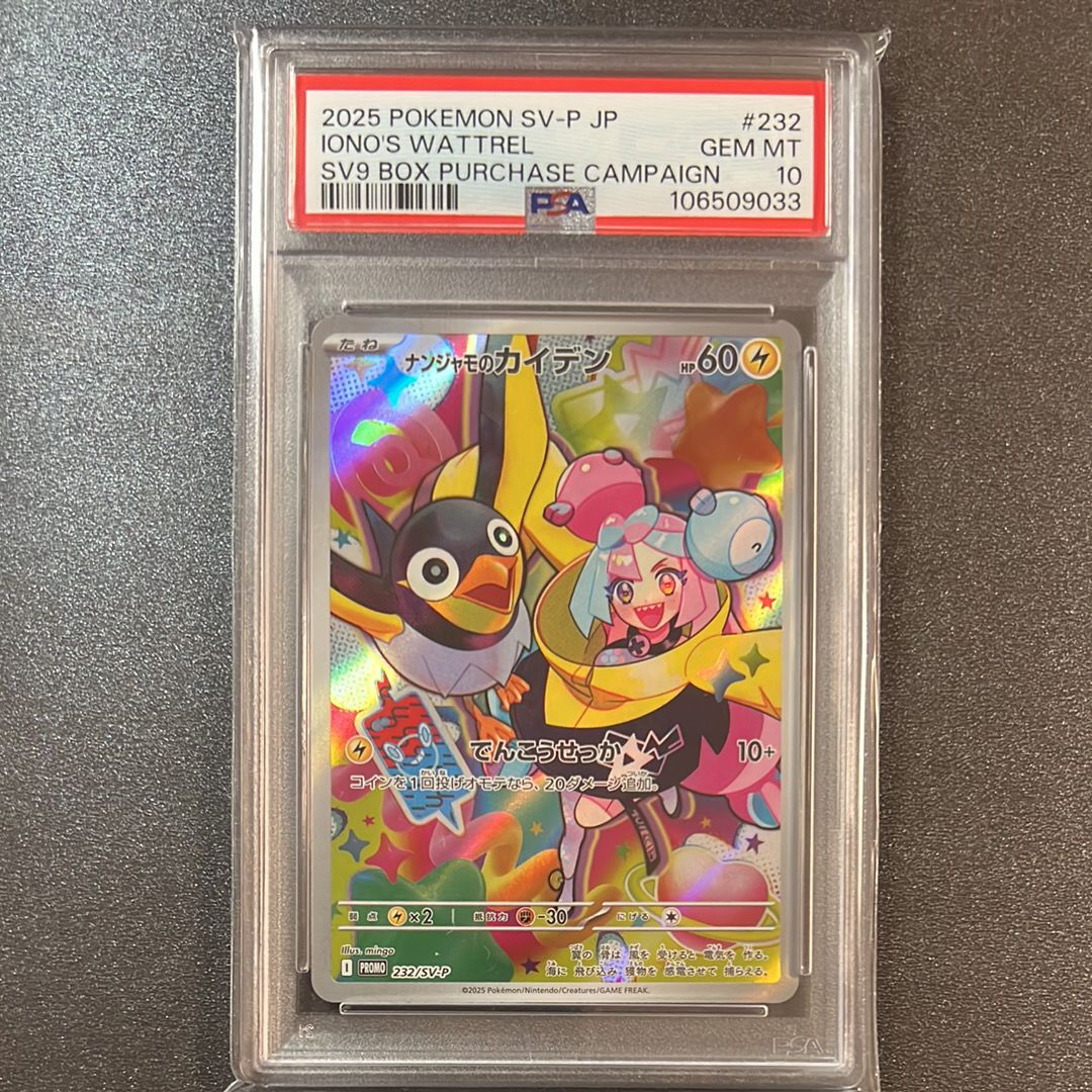 ナンジャモのカイデン P [SV-P 232](プロモーションカード「拡張パック バトルパートナーズ Box購入キャンペーン」)
