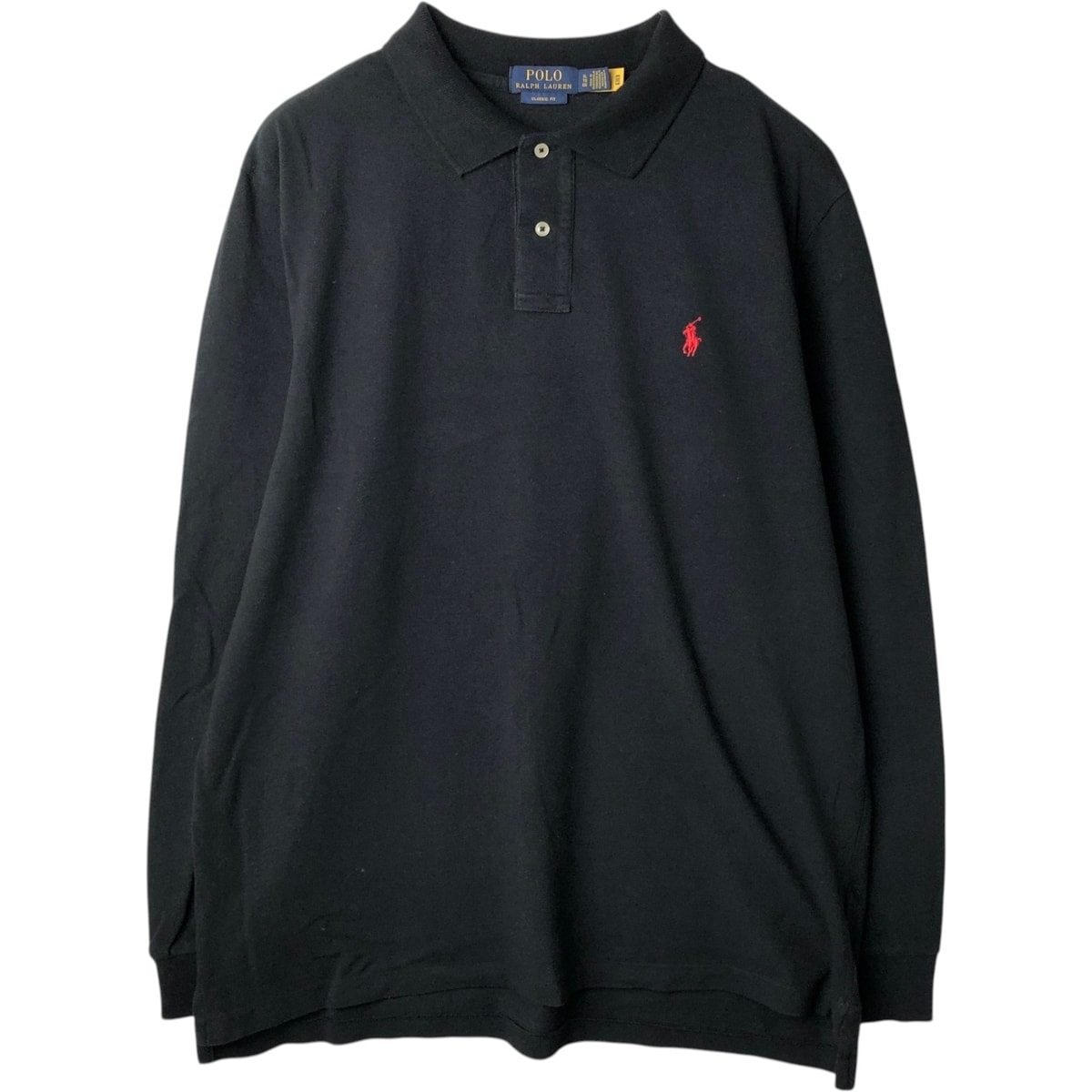 古着 ラルフローレン Ralph Lauren POLO RALPH LAUREN CLASSIC FIT 長袖 ポロシャツ メンズXL相当/eaa631888