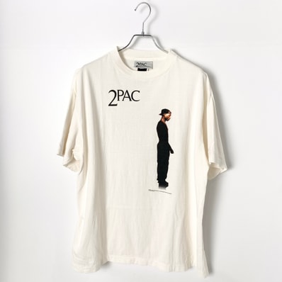 SAINT Mxxxxxx x 2PAC SS T-Shirt "White" SM-HR8-0000-C15