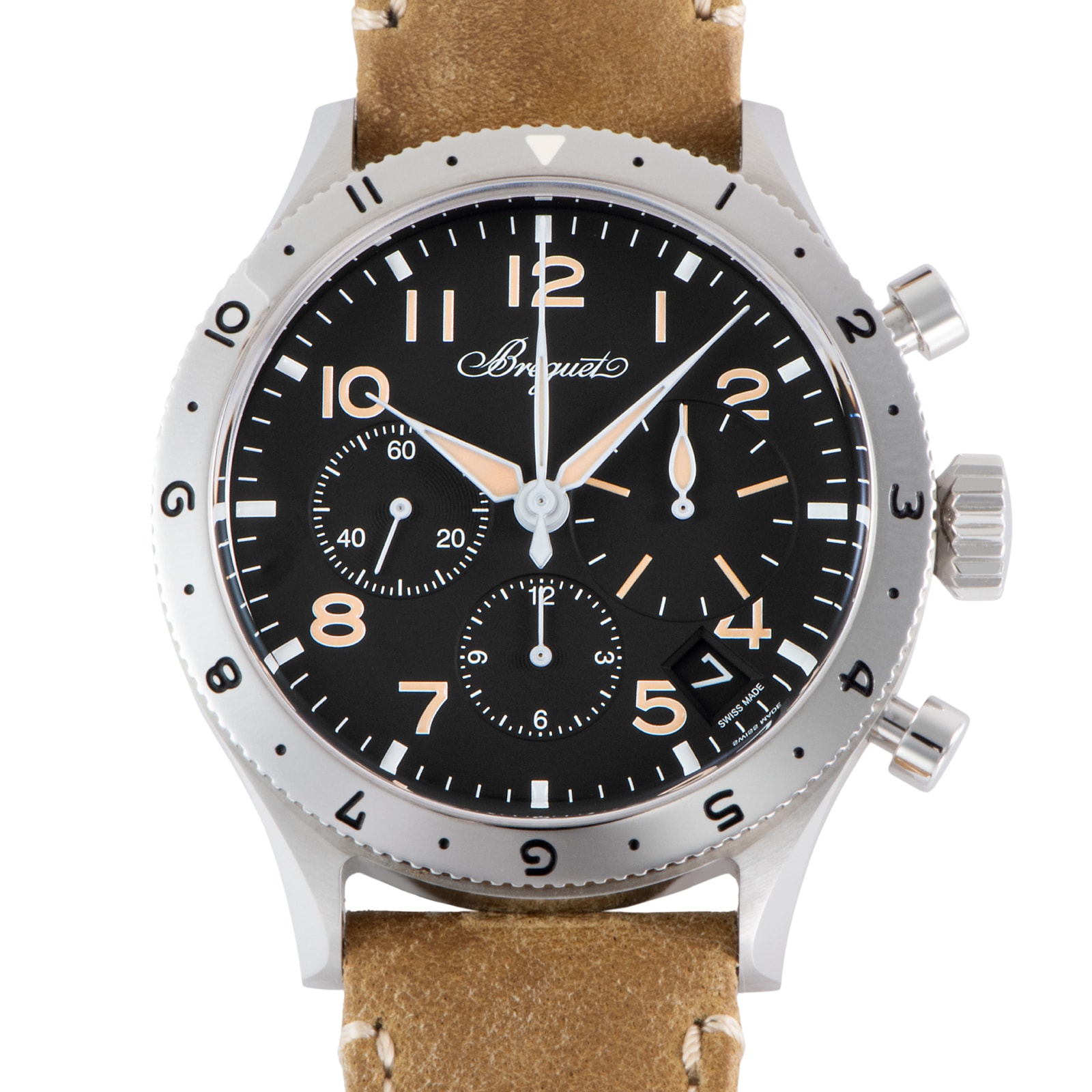 Breguet ブレゲ タイプXX クロノグラフ 2067 2067ST/92/3WU 保証書2023年【中古】