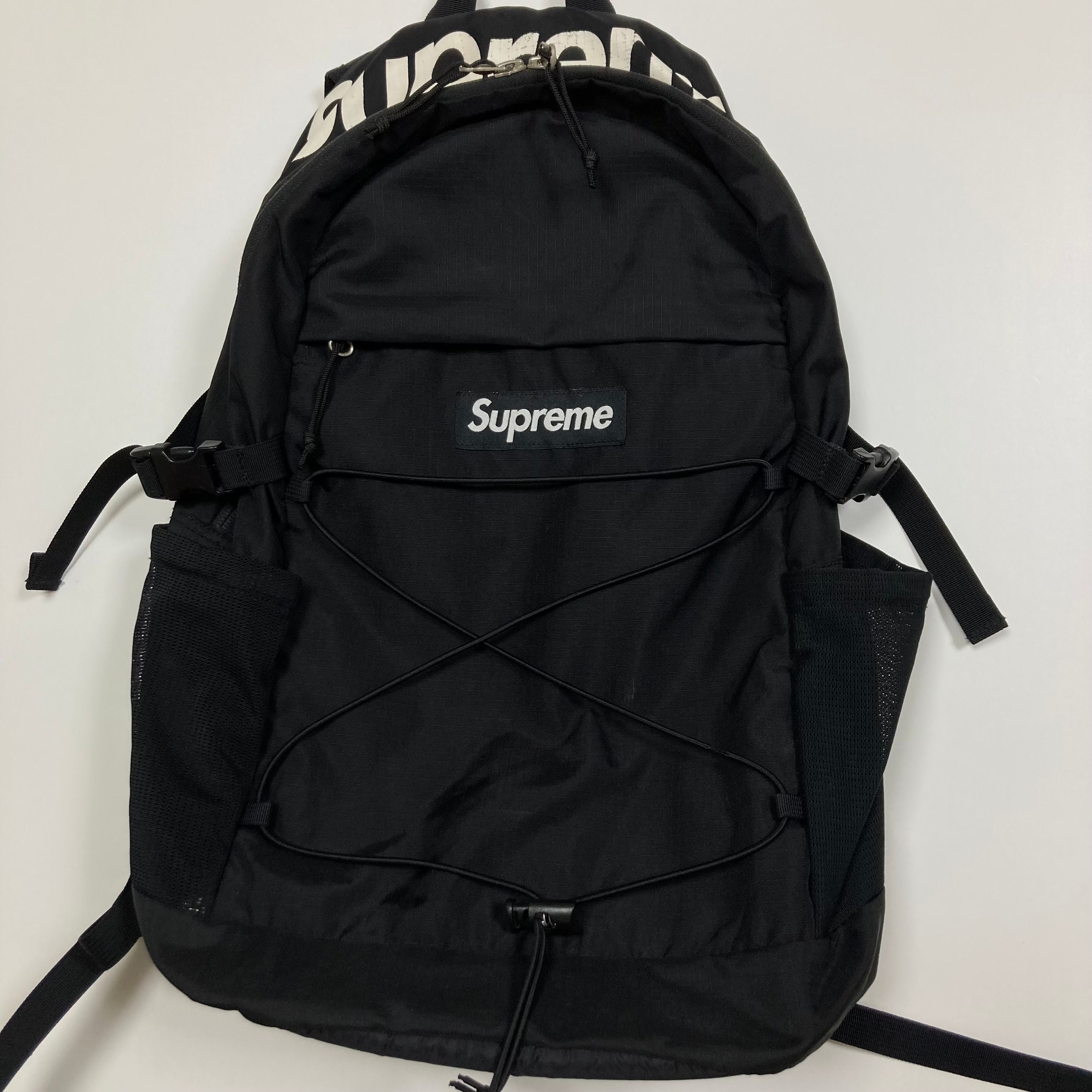Supreme SS16 210 Denier Cordura Backpack "Black"
