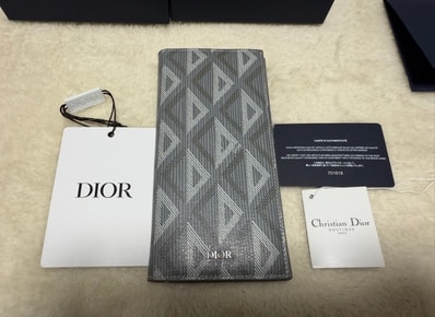 希少:Christian Dior クリスチャンディオール 長財布 ダイヤモンド
