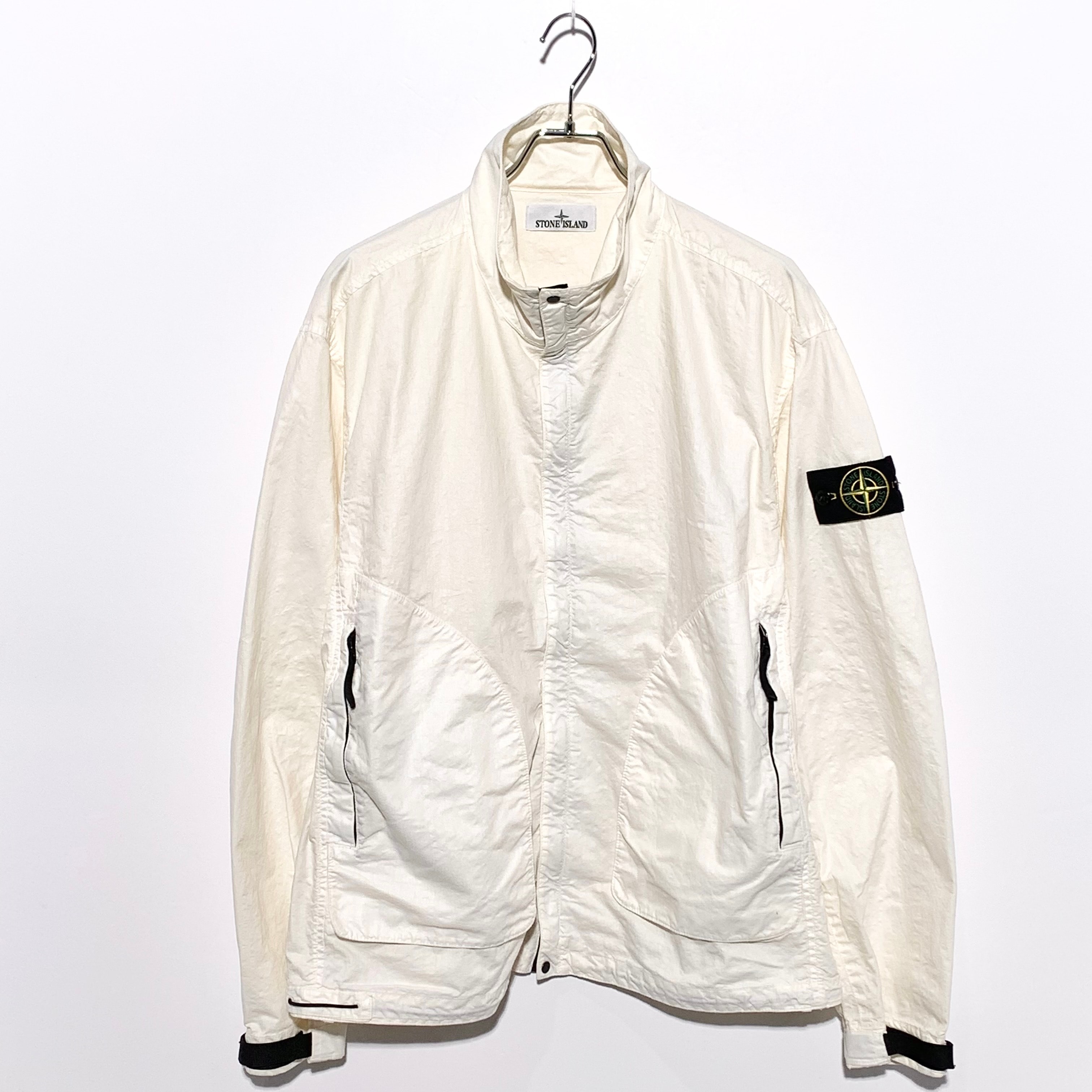 Stone Island 4100067 Organic Look Nylon Panama-TC "Ivory"