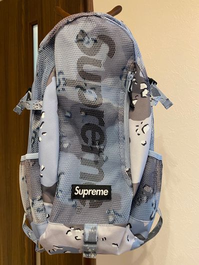 Supreme 20SS Backpack "Camo Blue"