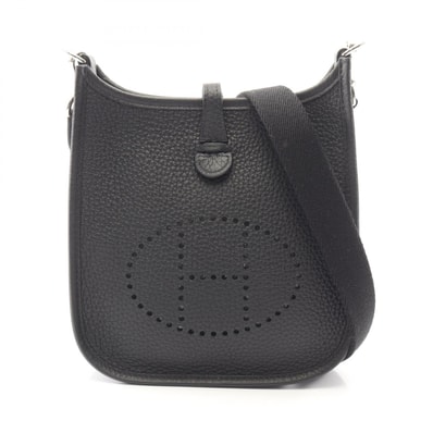 エルメス HERMES エヴリンTPM アマゾン ショルダーバッグ バッグ レザー トリヨンクレマンス トリヨンクレマンス K刻印(2025年製造) レディース ブラック系 【中古】