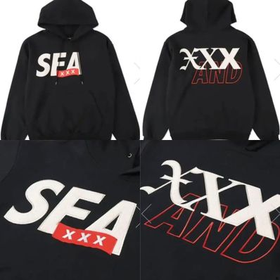 WIND AND SEA GOD SELECTION XXX HOODIE "Black"
