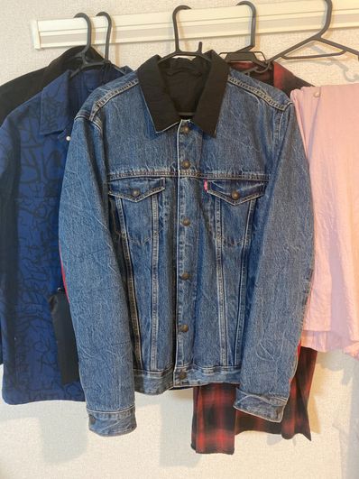 Air Jordan x LEVI'S Reversible Trucker Jacket "Indigo"