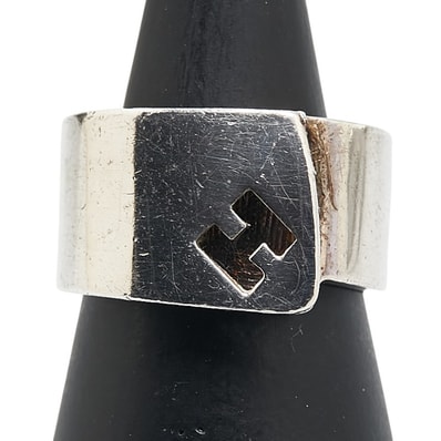 エルメス キャンディ リング 指輪 SV925 シルバー レディース HERMES 中古