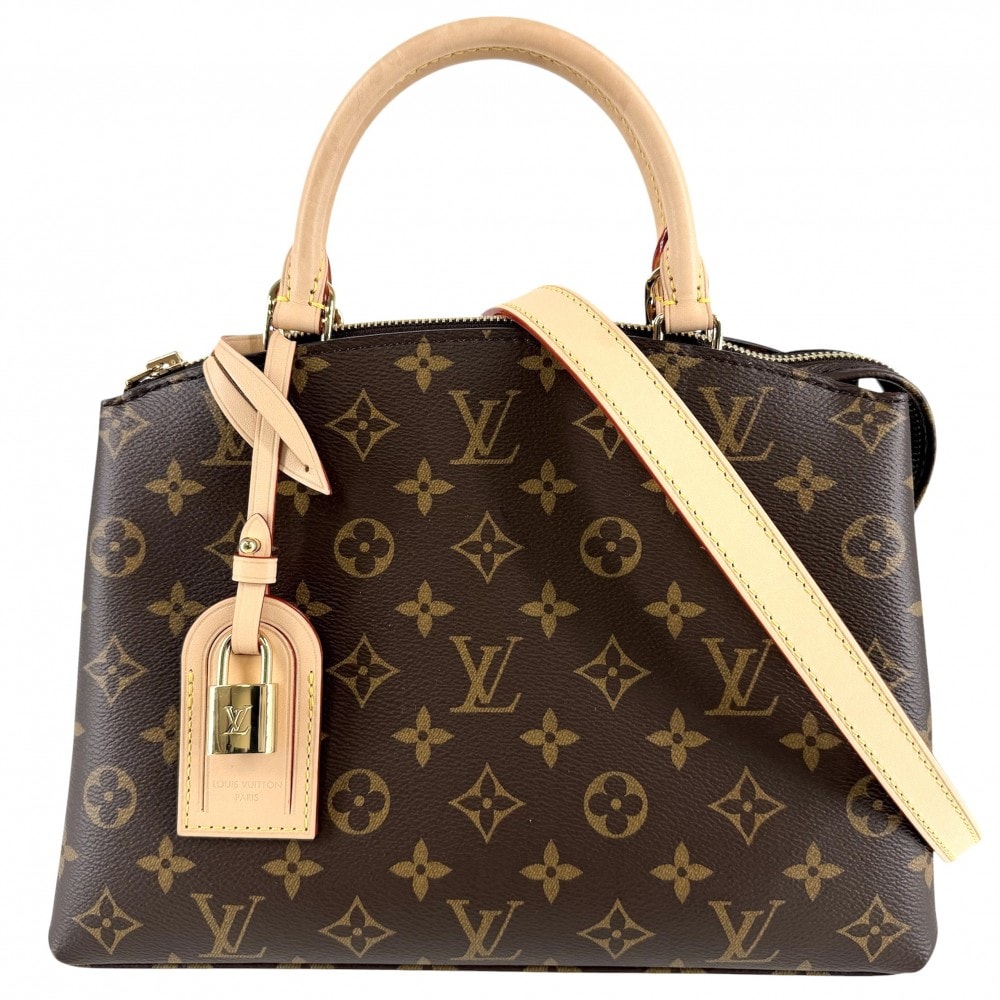 LOUIS VUITTON ルイヴィトン 2WAY プティパレPM ハンドバッグ ショルダーバッグ 肩掛け 斜め掛け M45900 モノグラムキャンバス ブラウン 茶 ゴールド金具 レディース 美品【中古品】