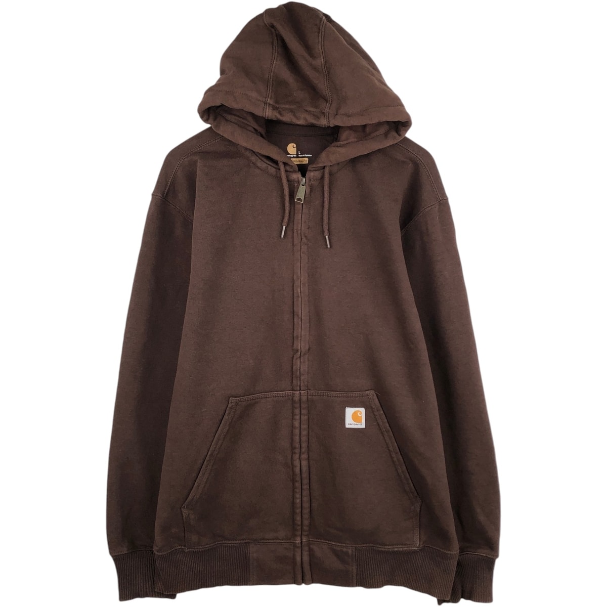 古着 カーハート Carhartt ORIGINAL FIT スウェットフルジップパーカー メンズL相当/eaa632926