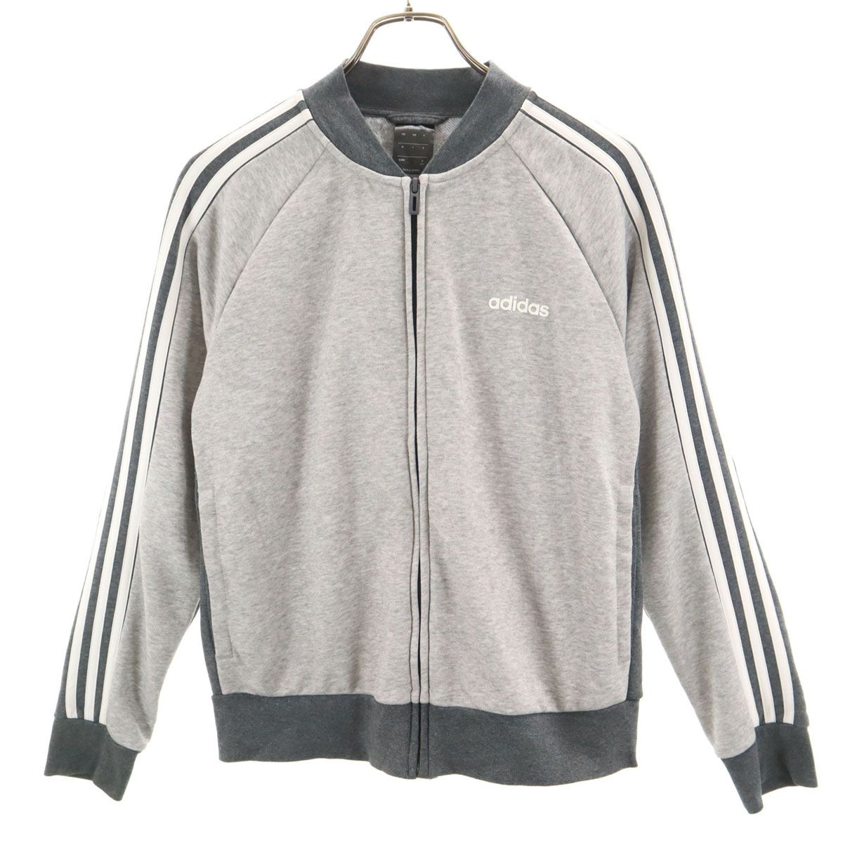adidas スウェット ボンバー ジャケット