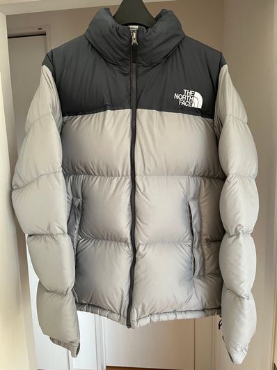 The North Face Nuptse Jacket 2022 "Vanadis Grey/Merde Grey"