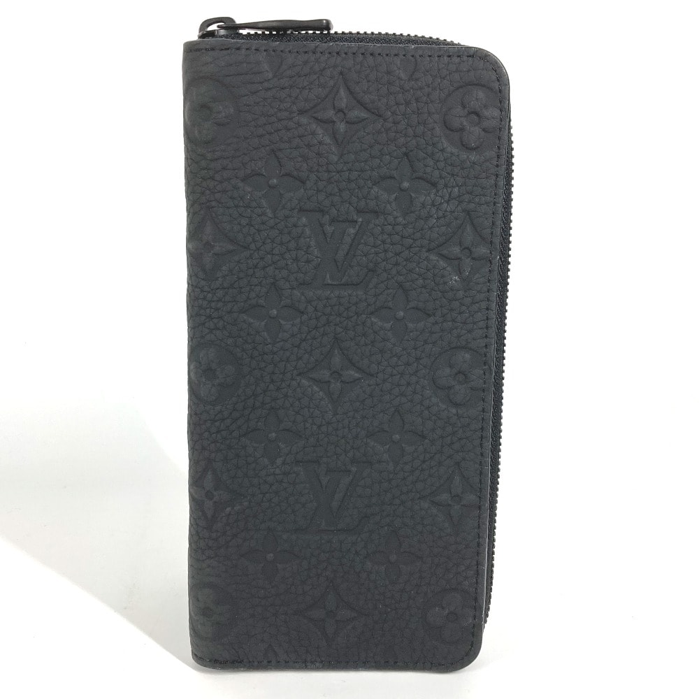 ルイヴィトン LOUIS VUITTON ジッピーウォレット・ヴェルティカル M69047 モノグラム ラウンドファスナー 長財布 トリヨンクレマンス ノワール ブラック 新品同様