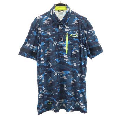 OAKLEY 半袖 ボタンダウン ポロシャツ