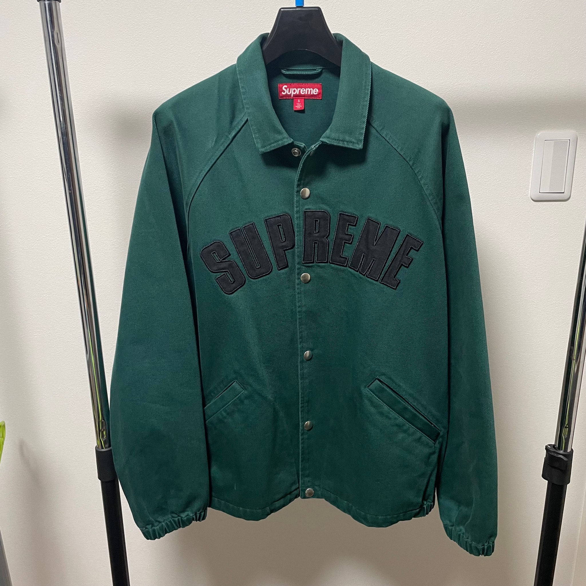 Supreme Arc Denim Coaches Jacket "Green"