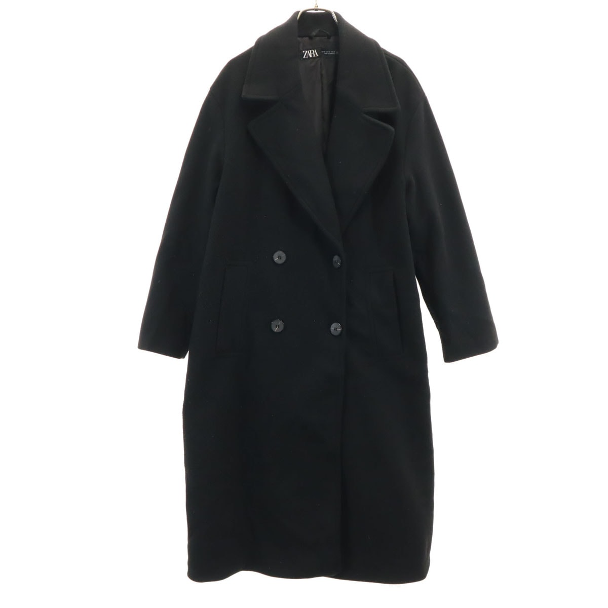 やや傷や汚れあり】ZARA ザラ ダブルブレスト チェスターコート XS