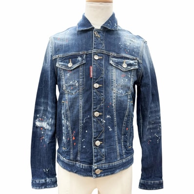 未使用品 ディースクエアード デニムジャケット DAN JEAN JACKET