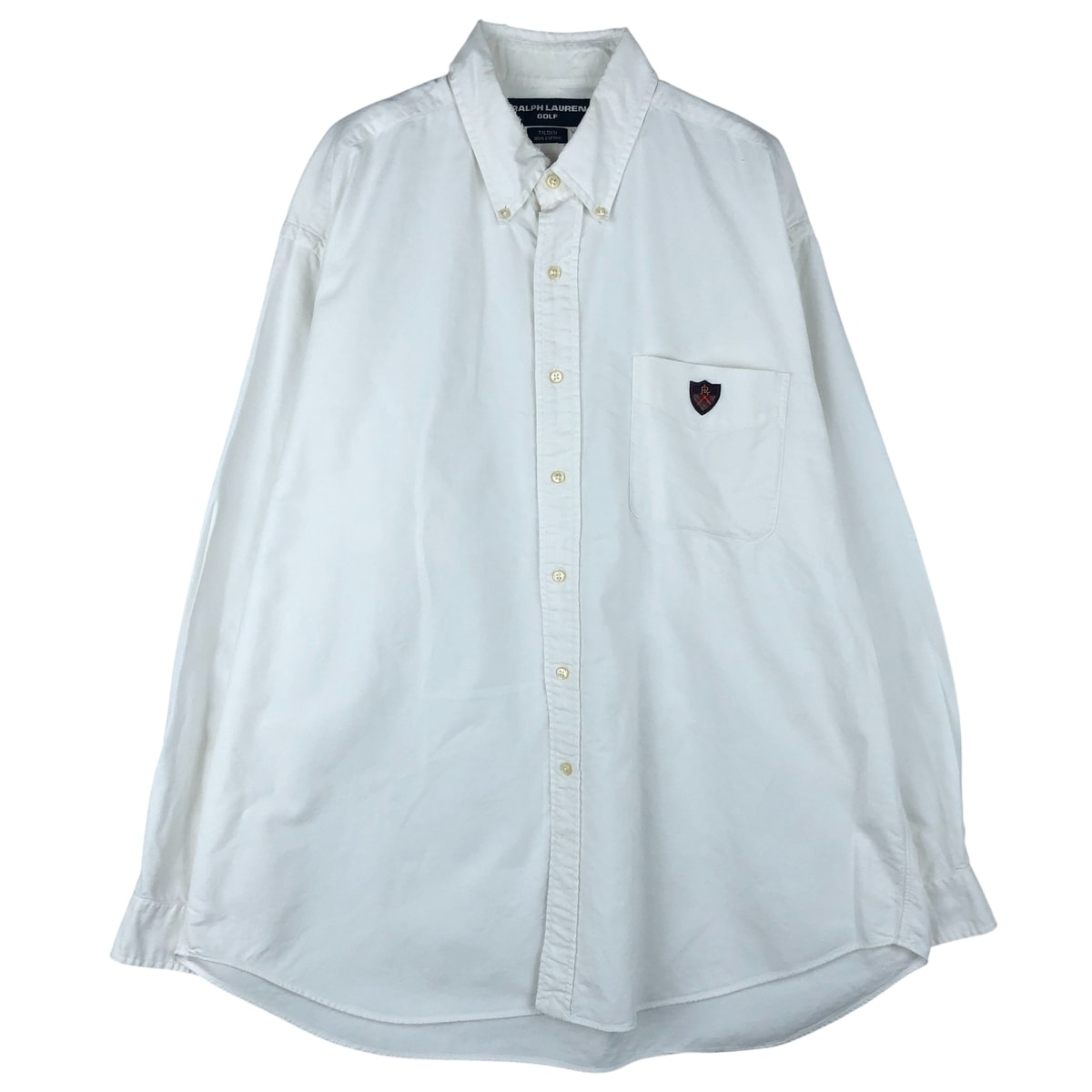 古着 ラルフローレン Ralph Lauren GOLF TILDEN 長袖 ボタンダウンシャツ メンズXL相当/eaa610555