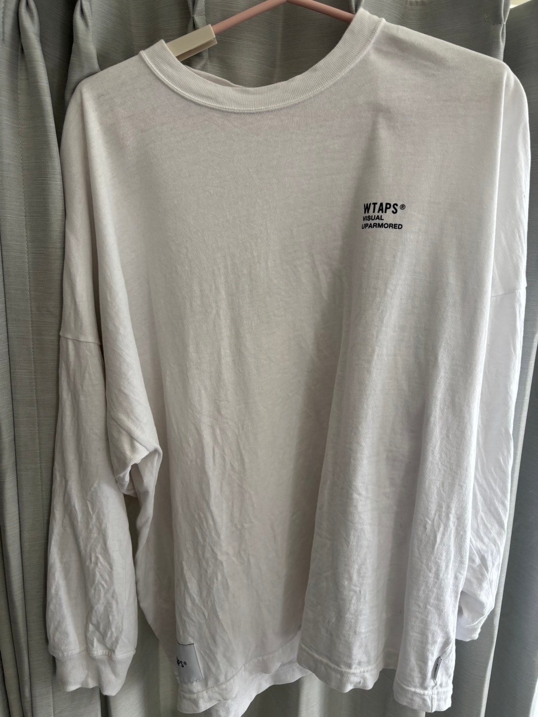 Wtaps OBJ 05 / LS / Cotton. Fortless "White"